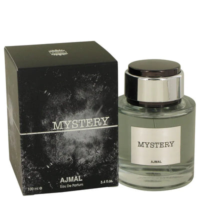 An image displaying Ajmal Mystery by Ajmal Eau De Parfum Spray 3.4 oz for Men by Ajmal