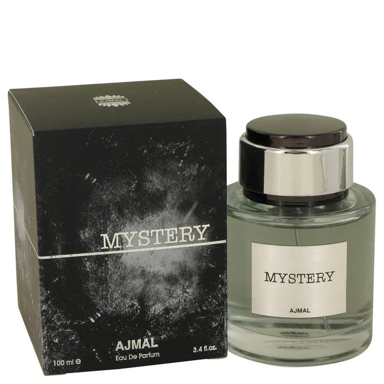 An image displaying Ajmal Mystery by Ajmal Eau De Parfum Spray 3.4 oz for Men by Ajmal