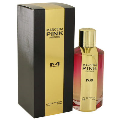 An image displaying Mancera Pink Prestigium by Mancera Eau De Parfum Spray 4 oz for Women by Mancera