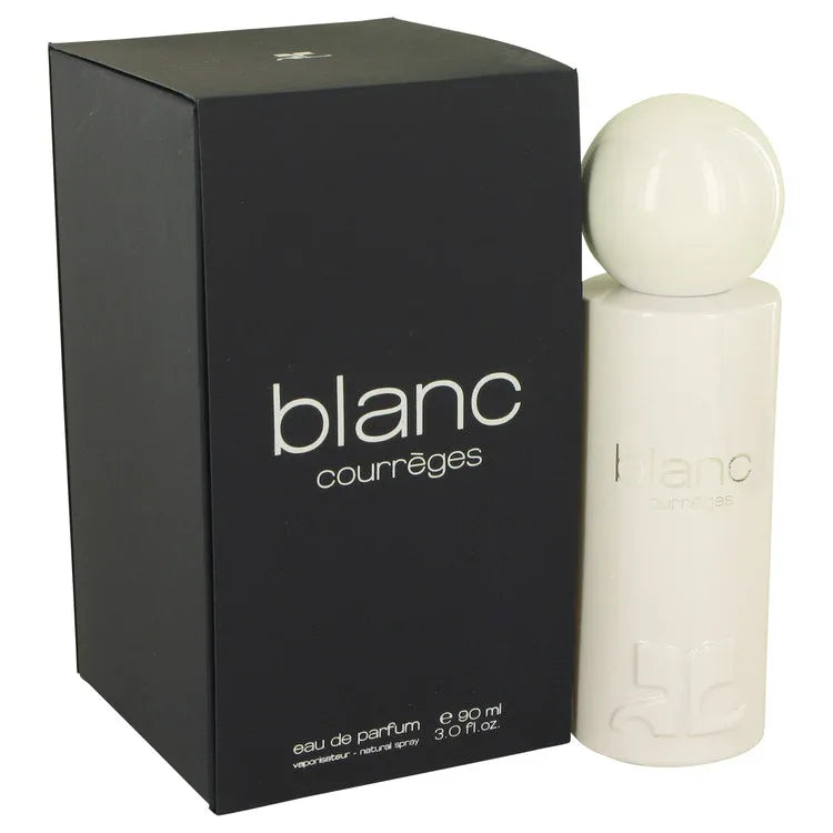 An image displaying Blanc De Courreges by Courreges Eau De Parfum Spray for Women by Courreges