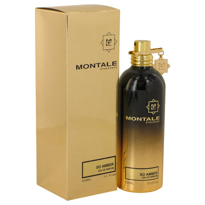 An image displaying Montale So Amber by Montale Eau De Parfum Spray (Unisex) 3.4 oz for Women by Montale