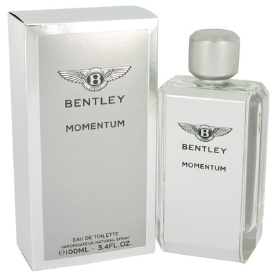 An image displaying Bentley Momentum by Bentley Eau De Toilette Spray 3.4 oz for Men by Bentley