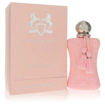 An image displaying Delina by Parfums De Marly Eau De Parfum Spray 2.5 oz for Women by Parfums De Marly