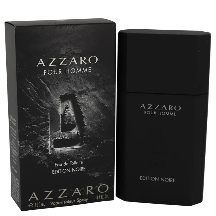 An image displaying Azzaro Pour Homme Edition Noire by Azzaro Eau De Toilette Spray by Azzaro
