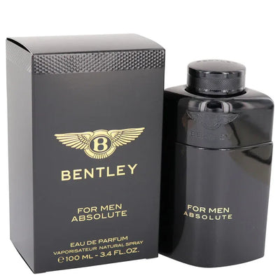 An image displaying Bentley Absolute by Bentley Eau De Parfum Spray 3.4 oz for Men by Bentley