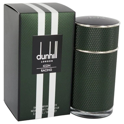 An image displaying Dunhill Icon Racing by Alfred Dunhill Eau De Parfum Spray 3.4 oz for Men by Alfred Dunhill