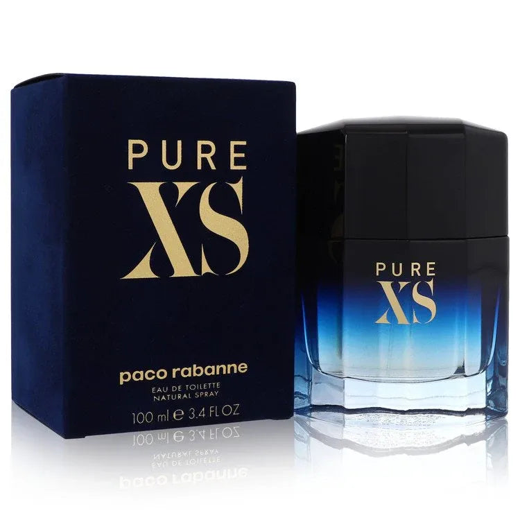 An image displaying Pure XS by Paco Rabanne Eau De Toilette Spray for Men by Paco Rabanne