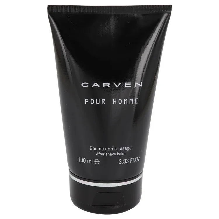 An image displaying Carven Pour Homme by Carven After Shave Balm 3.4 oz for Men by Carven