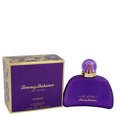 An image displaying Tommy Bahama St. Kitts by Tommy Bahama Eau De Parfum Spray 3.4 oz for Women by Tommy Bahama