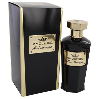 An image displaying Miel Sauvage by Amouroud Eau De Parfum Spray (Unisex) 3.4 oz for Women by Amouroud