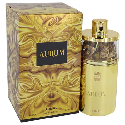 An image displaying Ajmal Aurum by Ajmal Eau De Parfum Spray 2.5 oz for Women by Ajmal