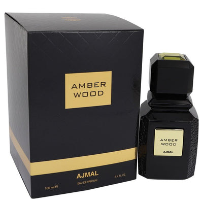 An image displaying Ajmal Amber Wood by Ajmal Eau De Parfum Spray 3.4 oz for Women by Ajmal