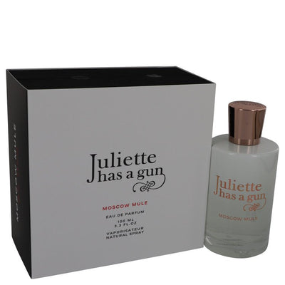 An image displaying Moscow Mule by Juliette Has a Gun Eau De Parfum Spray 3.3 oz for Women by Juliette Has a Gun