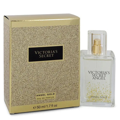 An image displaying Victoria's Secret Angel Gold by Victoria's Secret Eau De Parfum Spray for Women by Victoria's Secret