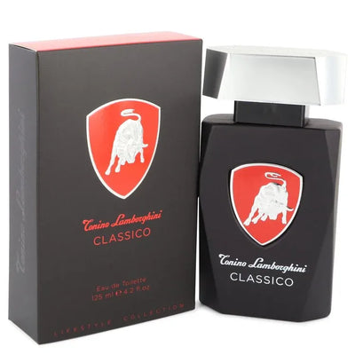 An image displaying Lamborghini Classico by Tonino Lamborghini Eau De Toilette Spray 4.2 oz for Men by Tonino Lamborghini