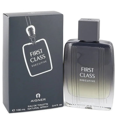 An image displaying Aigner First Class Executive by Etienne Aigner Eau De Toilette Spray 3.4 oz for Men by Etienne Aigner