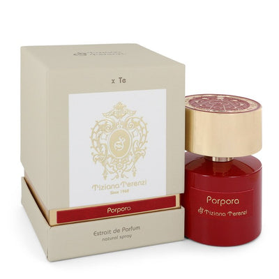 An image displaying Tiziana Terenzi Porpora by Tiziana Terenzi Extrait De Parfum Spray (unisex) 3.38 oz for Women by Tiziana Terenzi