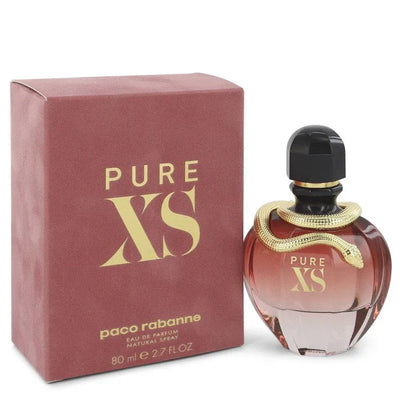An image displaying Pure XS by Paco Rabanne Eau De Parfum Spray 2.7 oz for Women by Paco Rabanne