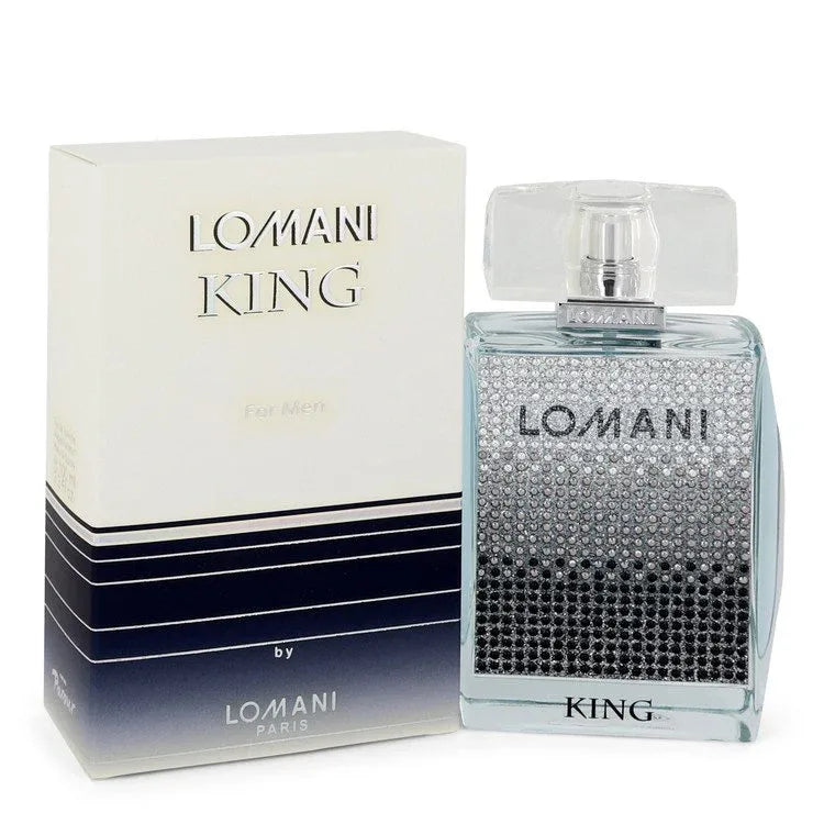 An image displaying Lomani King by Lomani Eau De Toilette Spray 3.3 oz for Men by Lomani