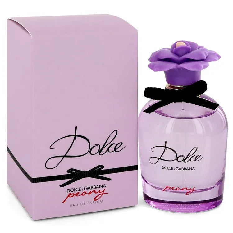 An image displaying Dolce Peony by Dolce & Gabbana Eau De Parfum Spray for Women by Dolce & Gabbana