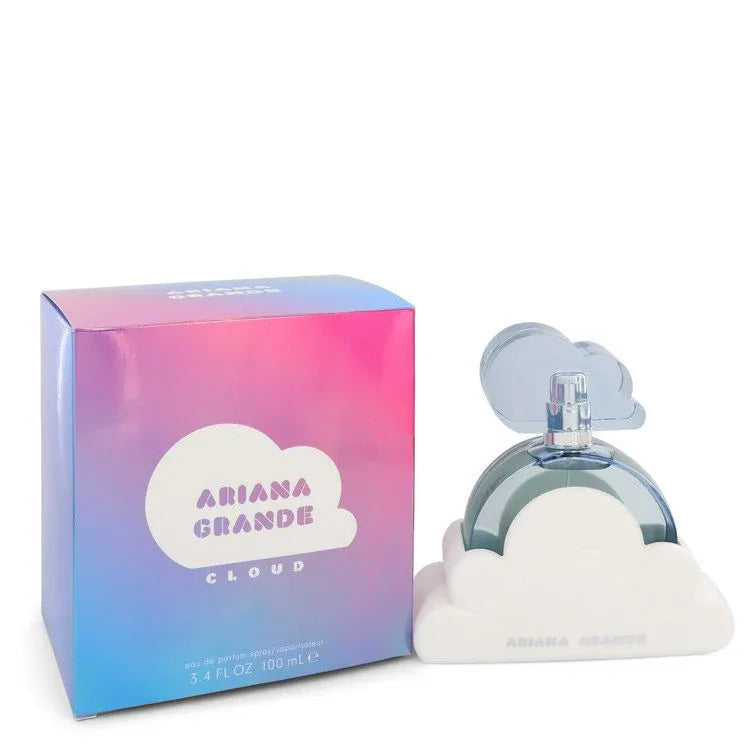 An image displaying Ariana Grande Cloud by Ariana Grande Eau De Parfum Spray 3.4 oz for Women by Ariana Grande