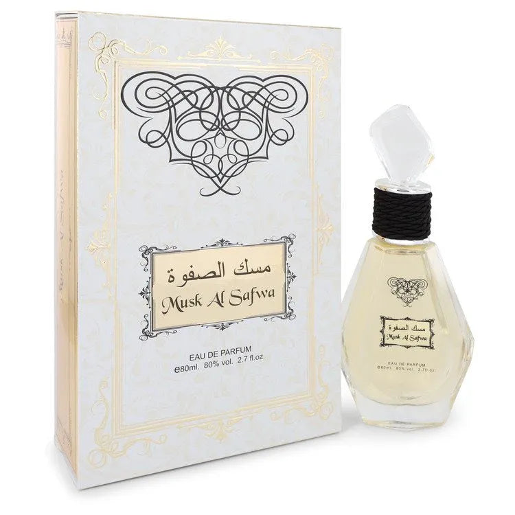 An image displaying Musk Al Safwa by Rihanah Eau De Parfum Spray 2.7 oz for Men by Rihanah