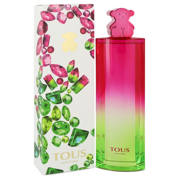 An image displaying Tous Gems Power by Tous Eau De Toilette Spray 3 oz for Women by Tous