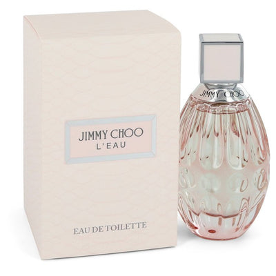 An image displaying Jimmy Choo L'eau by Jimmy Choo Eau De Toilette Spray 2 oz for Women by Jimmy Choo