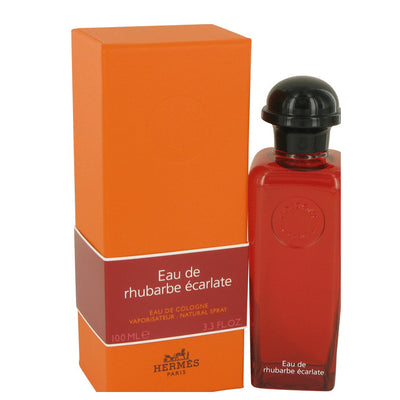 An image displaying Eau De Rhubarbe Ecarlate by Hermes Eau De Cologne Spray for Men by Hermes