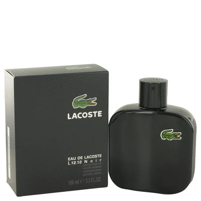 An image displaying Lacoste Eau De Lacoste L.12.12 Noir by Lacoste Eau De Toilette Spray for Men by Lacoste