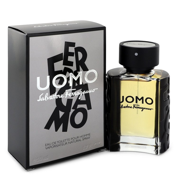 An image displaying Salvatore Ferragamo Uomo by Salvatore Ferragamo Eau De Toilette Spray for Men by Salvatore Ferragamo