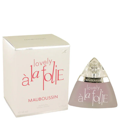 An image displaying Mauboussin Lovely A La Folie by Mauboussin Eau De Parfum Spray for Women by Mauboussin