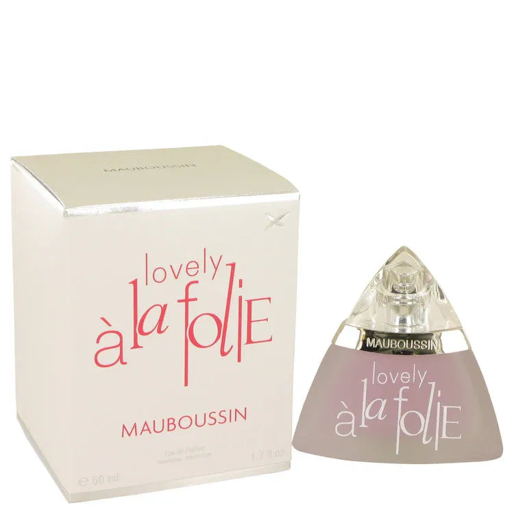 An image displaying Mauboussin Lovely A La Folie by Mauboussin Eau De Parfum Spray for Women by Mauboussin