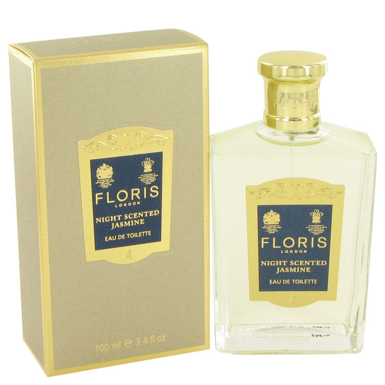 An image displaying Floris Night Scented Jasmine by Floris Eau De Toilette Spray for Women by Floris