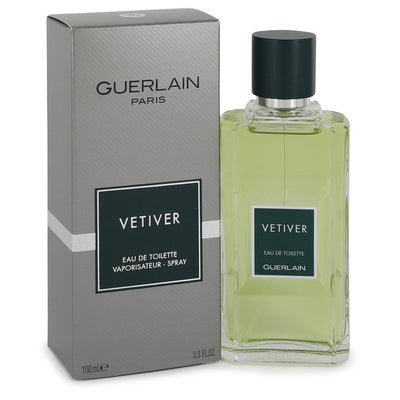 An image displaying VETIVER GUERLAIN by Guerlain Eau De Toilette Spray for Men by Guerlain