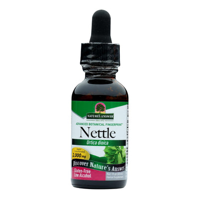 An image displaying Nature's Answer - Nettle Leaf - 1 Fl Oz by Nature's Answer