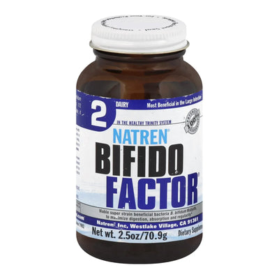 An image displaying Natren Bifido Factor - 2.5 Ounce by Natren