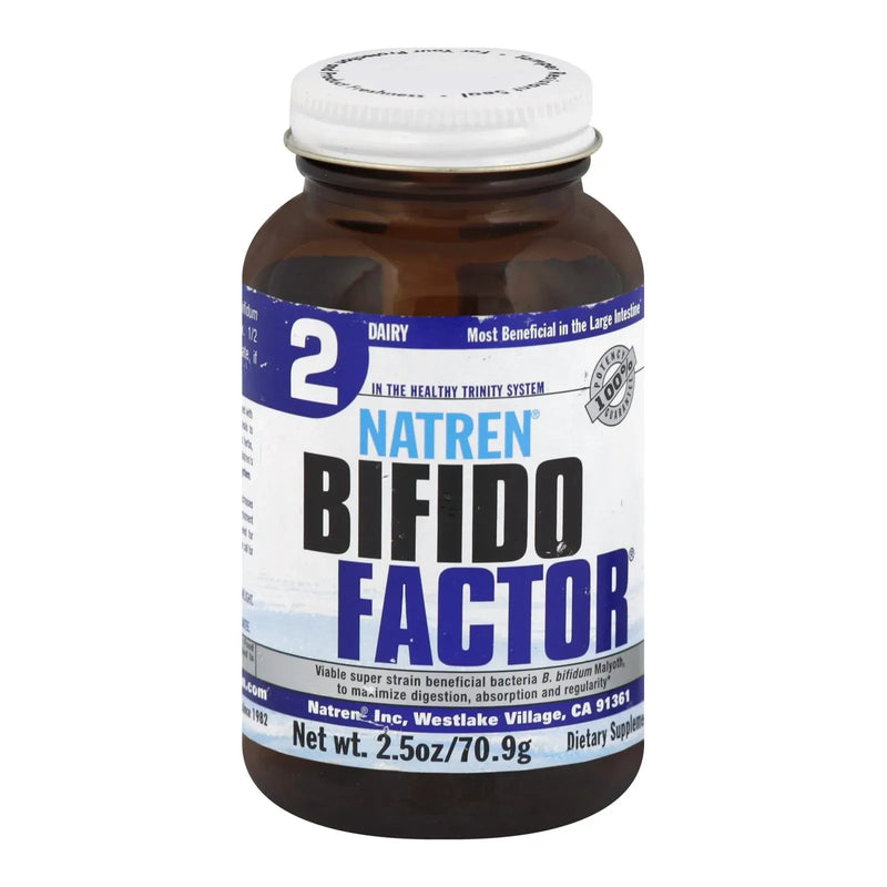 An image displaying Natren Bifido Factor - 2.5 Ounce by Natren