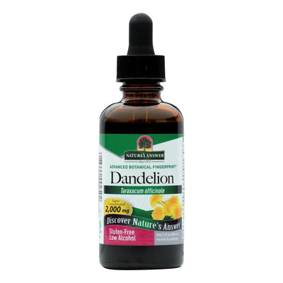 An image displaying Nature's Answer - Dandelion Root - 2 Fl Ounce by Nature's Answer