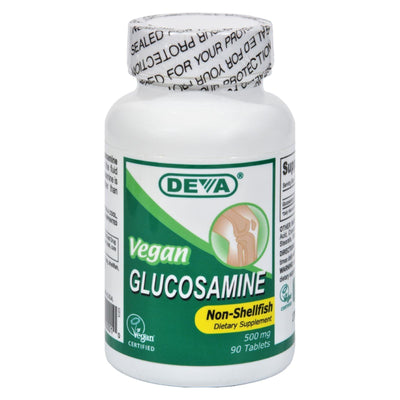Deva Vegan Vitamins - Glucosamine - 500 Mg - 90 Tablets - Orca Market
