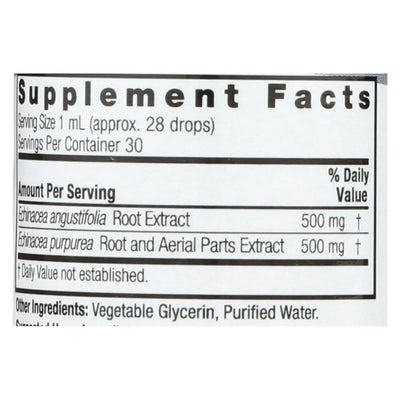 An image displaying Nature's Answer - Echinacea - 1 Ounce by Nature's Answer