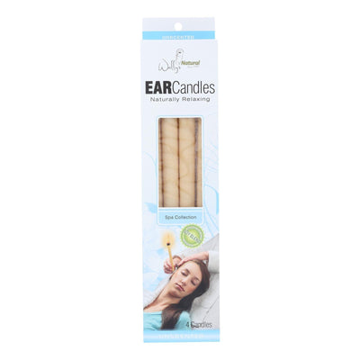 Wally's Ear Candles Plain Paraffin - 4 Candles - Orca Market