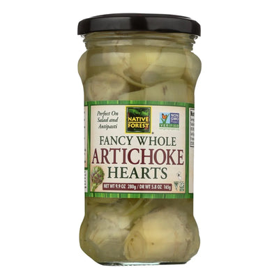 An image displaying Native Forest Whole Artichoke Hearts - Fancy - Case Of 6 - 9.9 Ounce by Native Forest