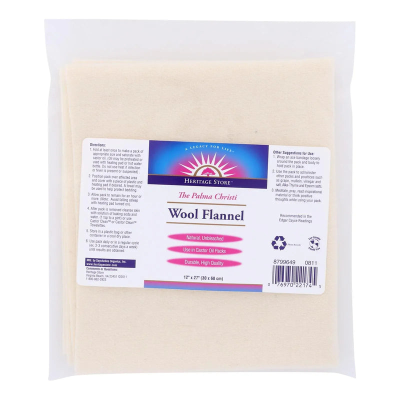 An image displaying Heritage Products Wool Flannel Cloth by Heritage Products