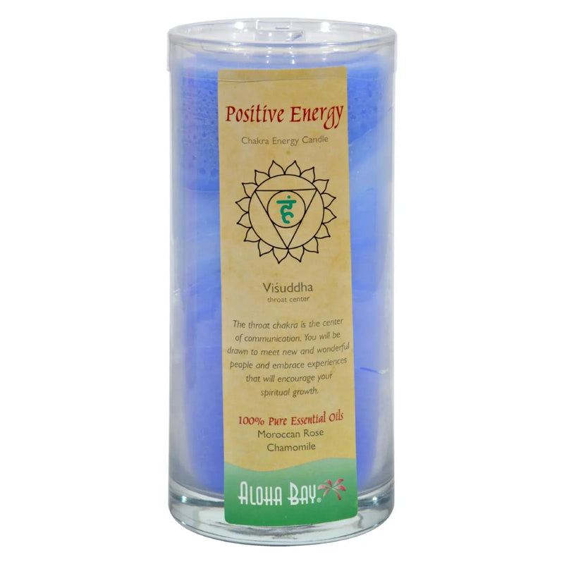 An image displaying Aloha Bay - Chakra Jar Candle - Positive Energy - 11 Ounce by Aloha Bay