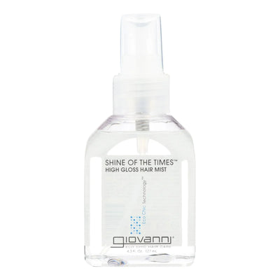 An image displaying Giovanni Shine Of The Times Finishing Mist - 4 Fl Ounce by Giovanni Hair Care Products