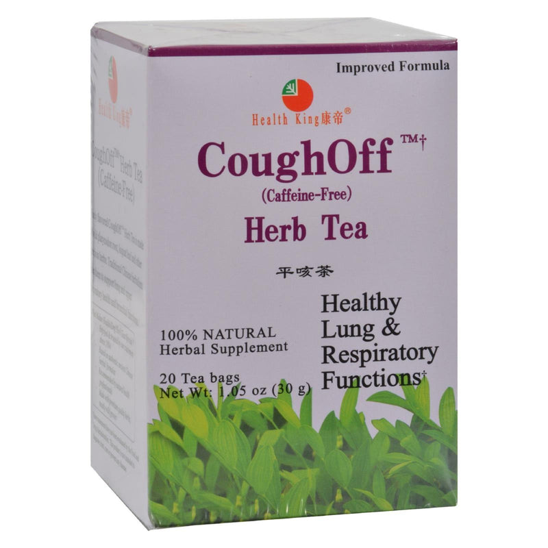 Health King Cough-off Herb Tea - 20 Tea Bags - Orca Market