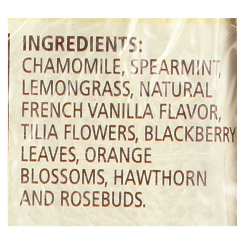 Celestial Seasonings Herbal Tea - Sleepytime Vanilla - Case Of 6 - 20 Bag - Orca Market