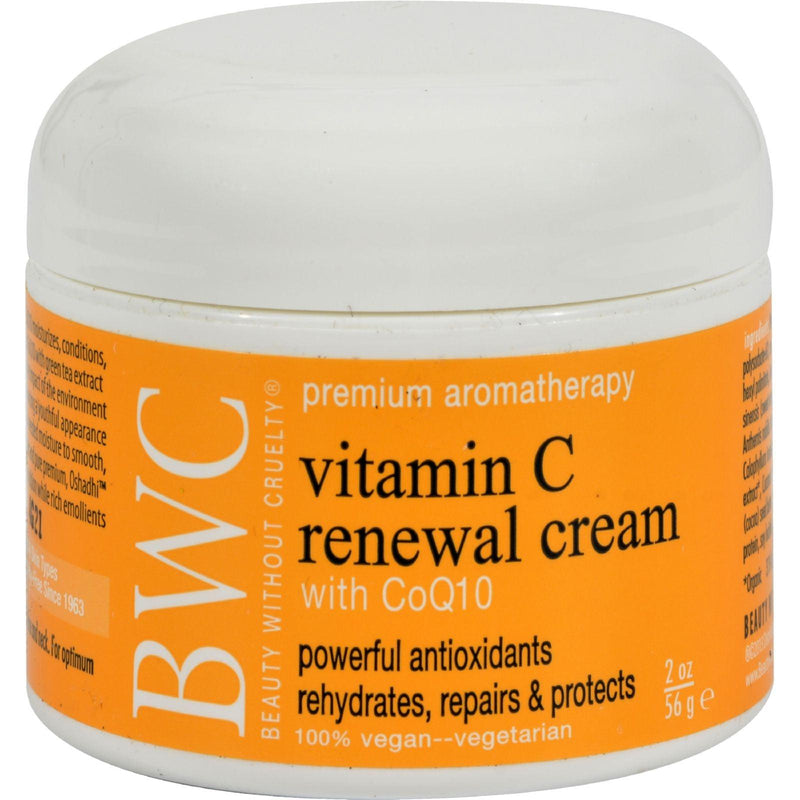 Beauty Without Cruelty Renewal Cream Vitamin C With Coq10 - 2 Ounce