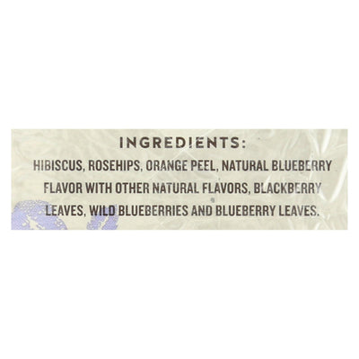 Celestial Seasonings Herbal Tea Caffeine Free True Blueberry - 20 Tea Bags - Case Of 6 - Orca Market